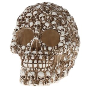 AQ Decorated Skull 15x11x12.5cm 1DA285