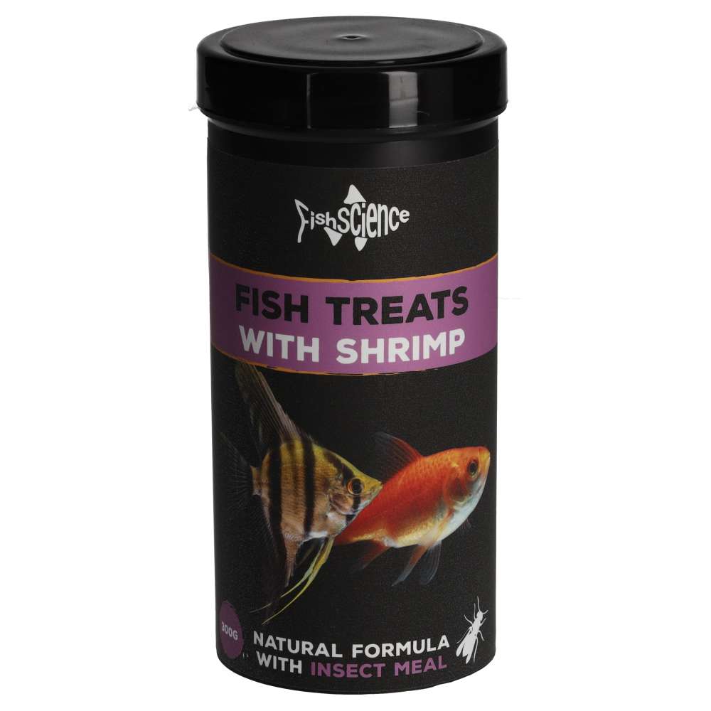 FS Fish Treats with Shrimp 300g,(500ml), 1FFR221