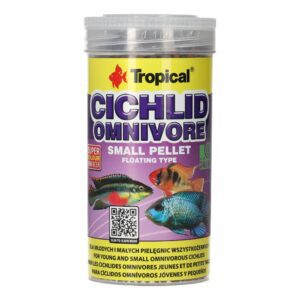 Tropical Cichlid Omnivore Small Pellet 250ml/90g
