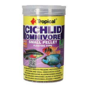 Tropical Cichlid Omnivore Small Pellet 1000ml/360g