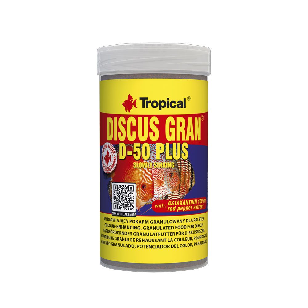 Tropical Discus Gran D-50 Plus     100ml /44g