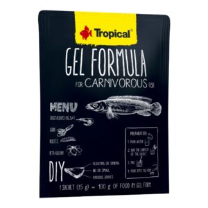 Tropical Gel Formula Carnivorous Fish 35g Sachet