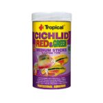 Tropical Cichlid Red & Green Medium Sticks 90g