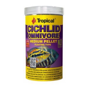 Tropical Cichlid Omnivore Medium Pellet 180g