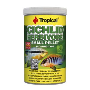 Tropical Cichlid Herbivore Small Pellet 360g