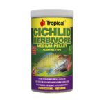 Tropical Cichlid Herbivore Medium Pellet 180g