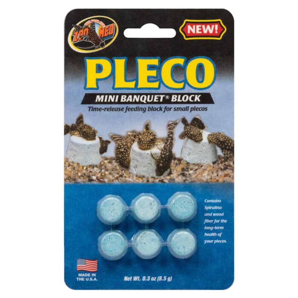 ZM Pleco Mini Banquet Blocks 6per BB-11