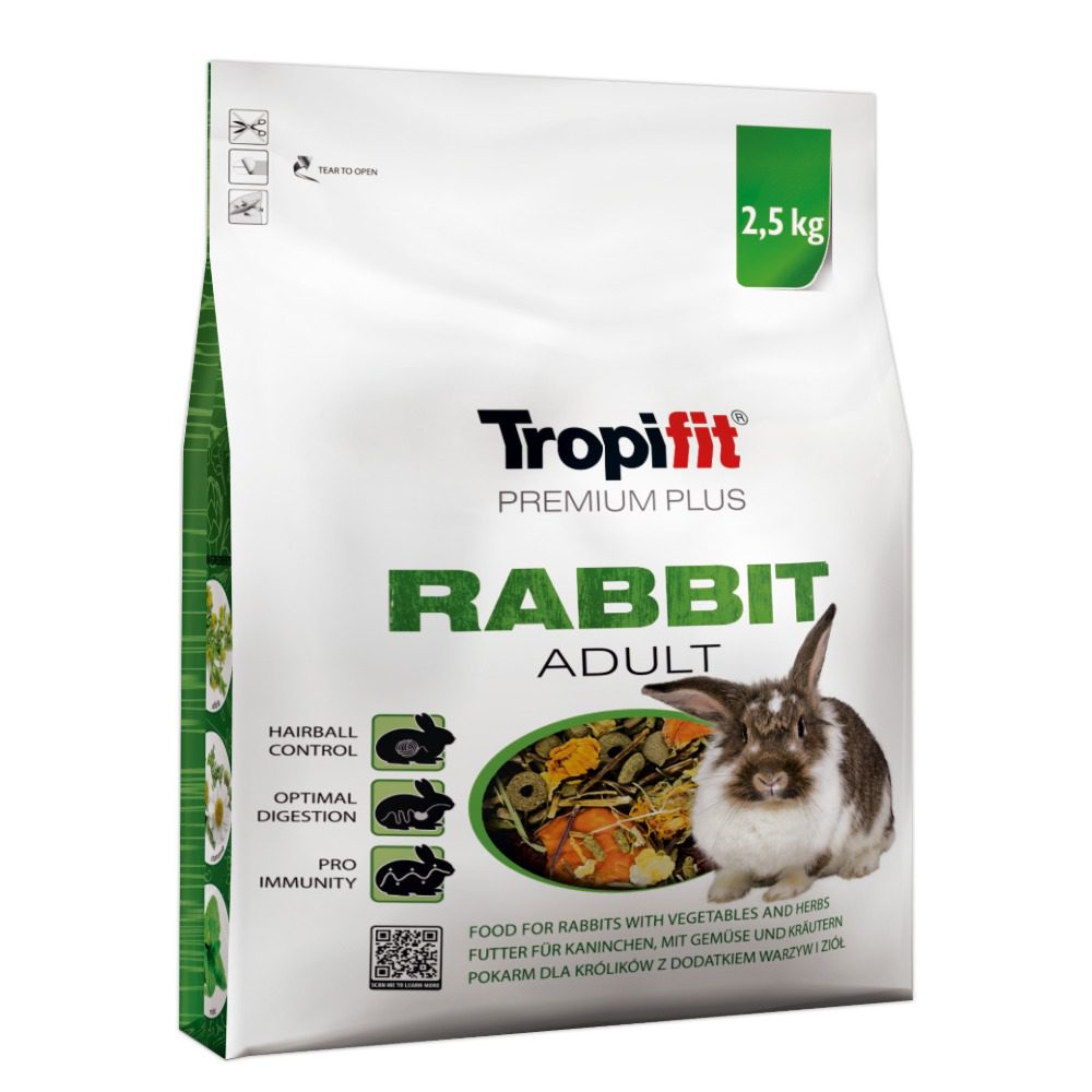 Tropifit Premium Plus Rabbit Adult 2.5Kg