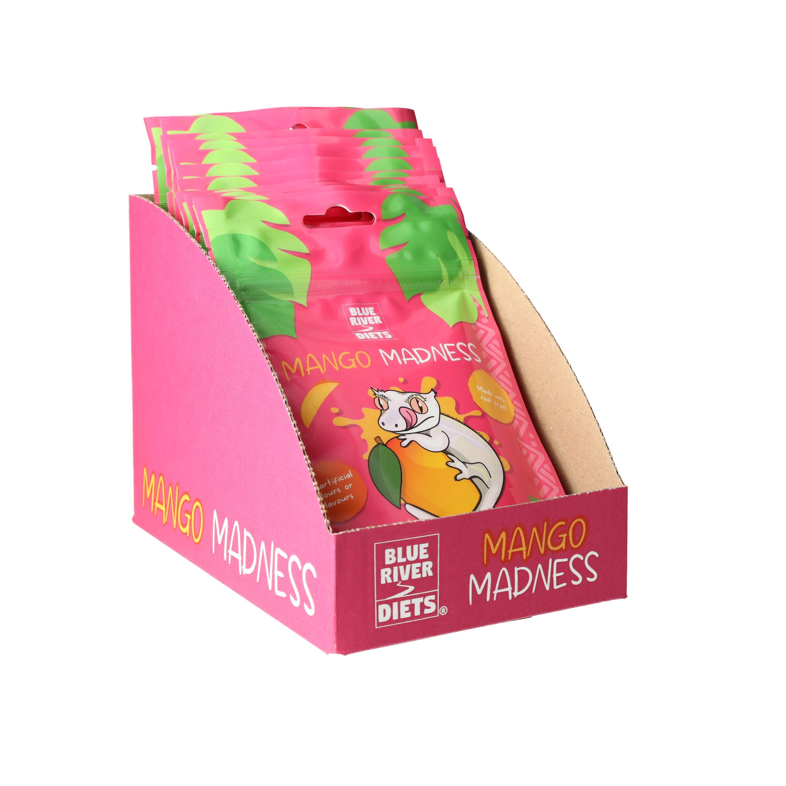 Blue River Mango Madness Gecko Diet 10x60gFBR010