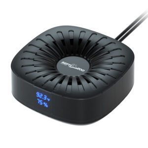 RZ AirCool Fan Dehumidifier with Thermo-Hygrometer
