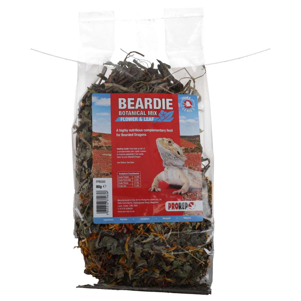 PR Bearded Dragon Botanical Mix 80g