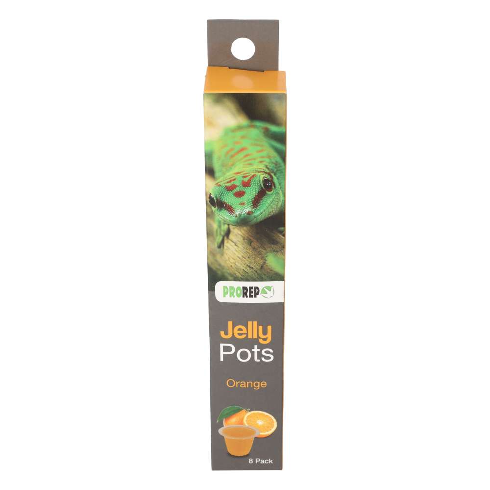 PR Jelly Pots, Orange 8-pk