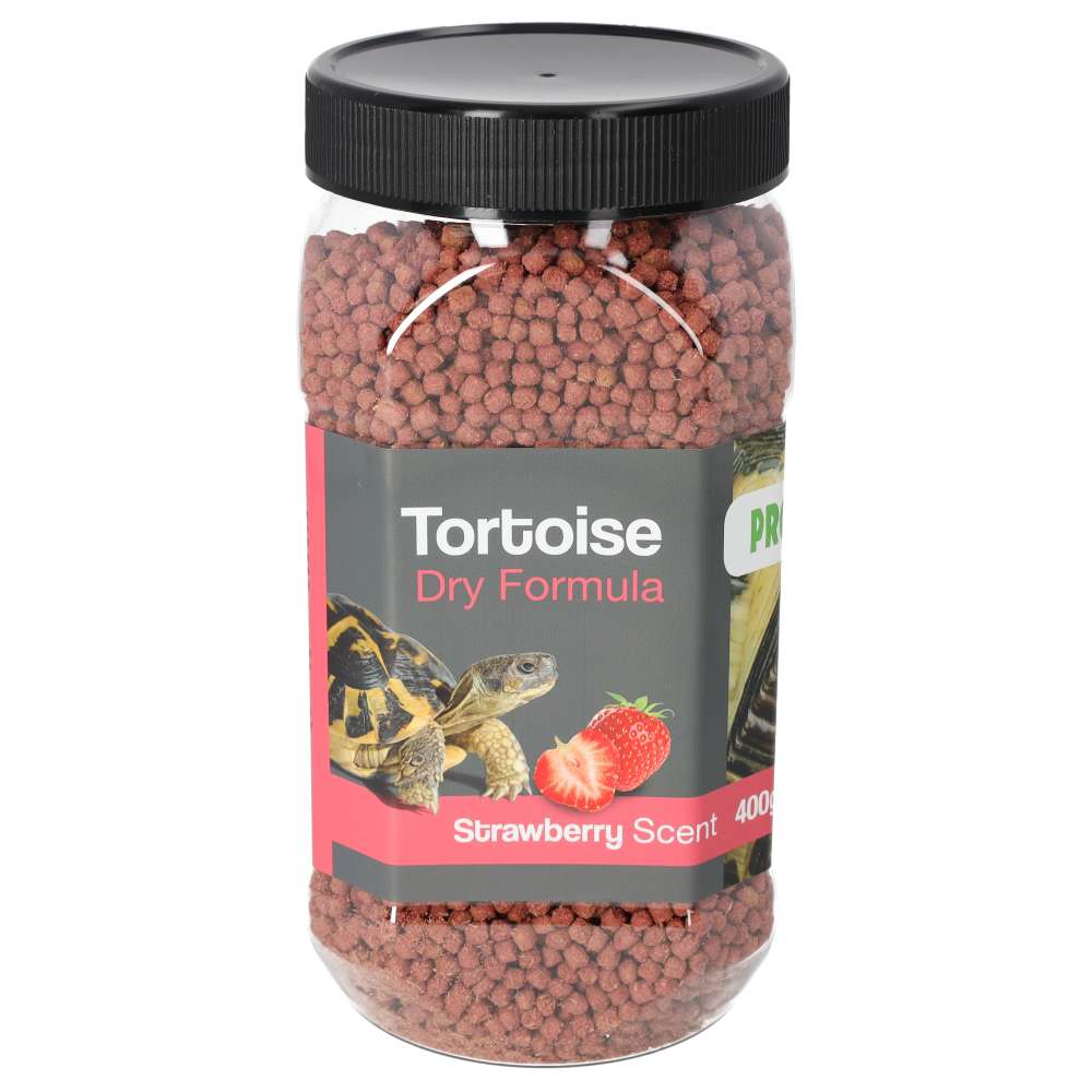 PR Tortoise STRAWBERRY Dry Formula, 400g, FPT524