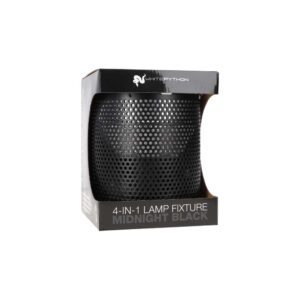 WP 4 in 1 Lamp Fixture Midnight Black (200w)