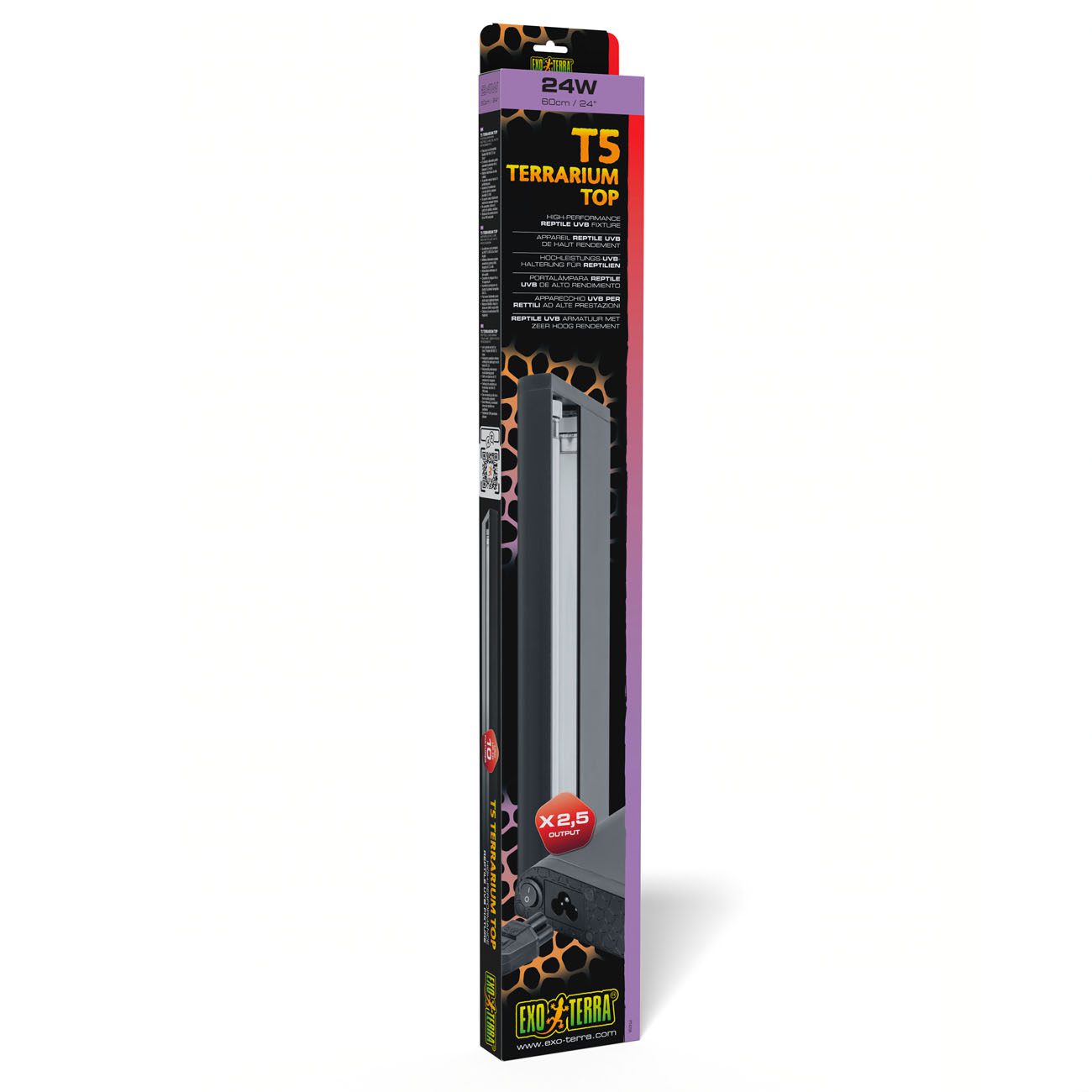 ET T5 UVB Fixture 60cm (22