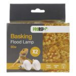 PR 2-Pack Basking Flood Lamp 60w ES