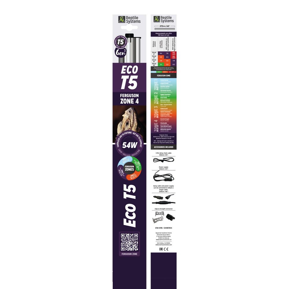 RS Eco T5 Unit Zone 4, 54w 1170mm