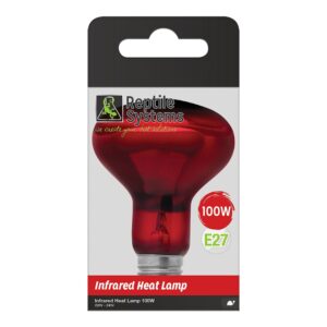 RS InfraRed Heat Lamp - 100w - E27