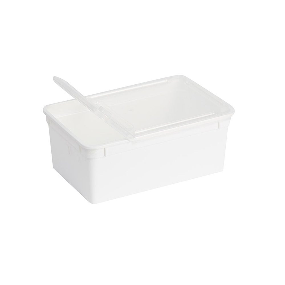 BraPlast Box 1.3L White + Lid BP-13W