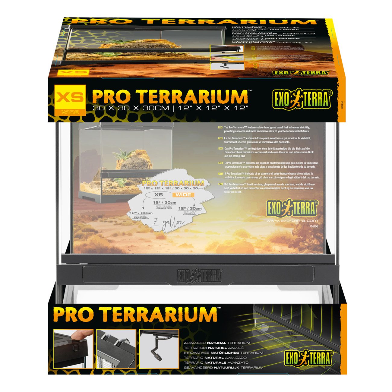 ET Pro Terrarium 30x30x30cm PT4400
