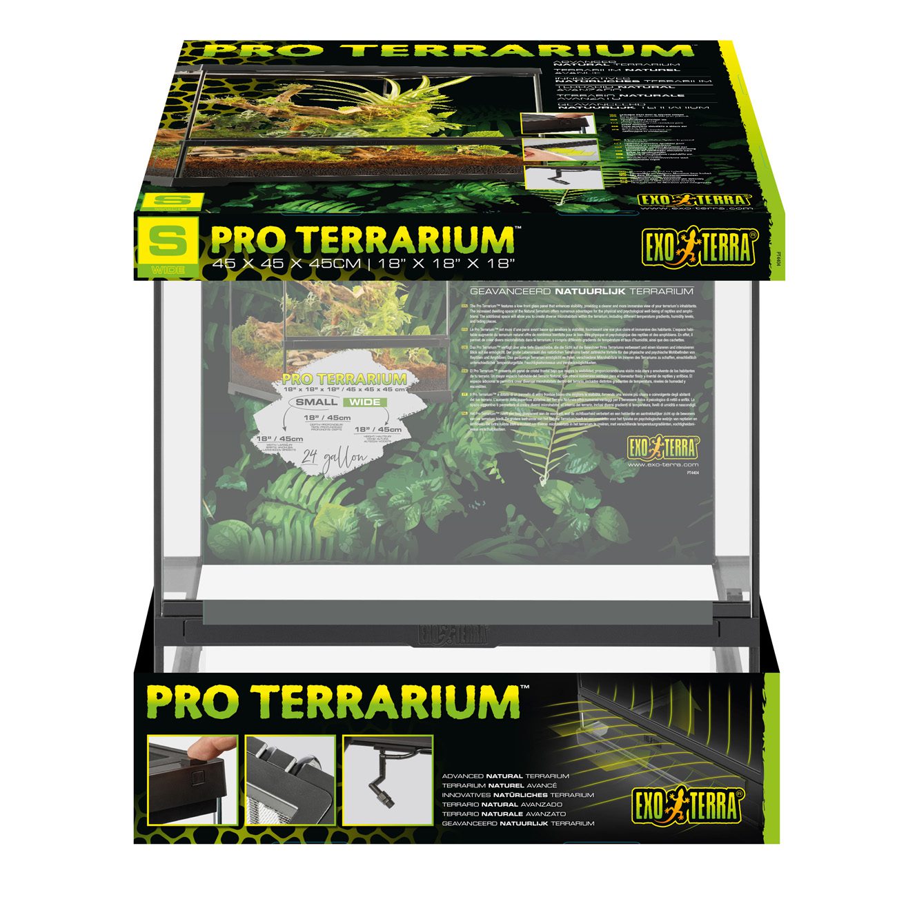 ET Pro Terrarium 45x45x45cm PT4404 (H)
