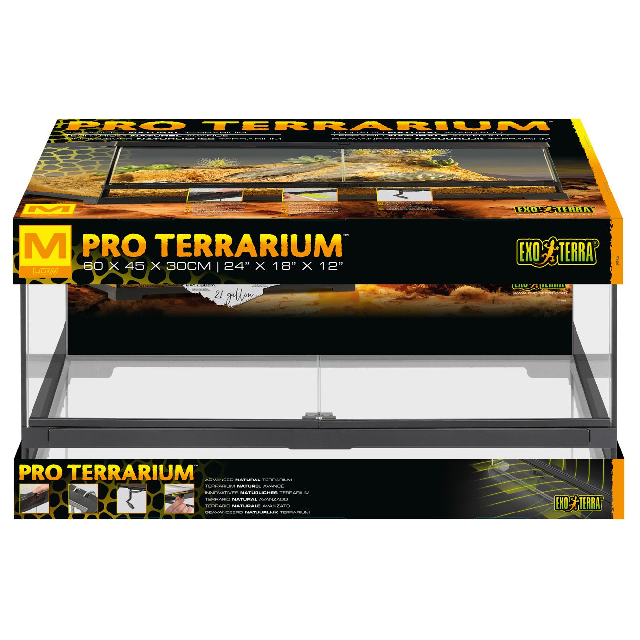 ET Pro Terrarium 60x45x30cm PT4407 (H)