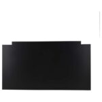 PR Black Acrylic Panel 40x20cm