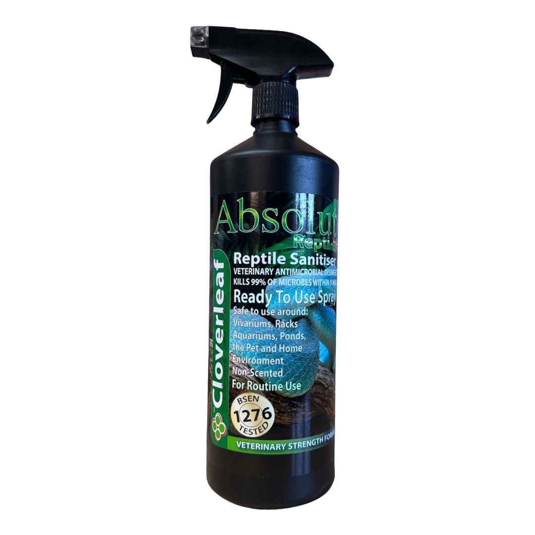 CL ABSOLUTE+ Reptile Sanitiser Spray 1LTR