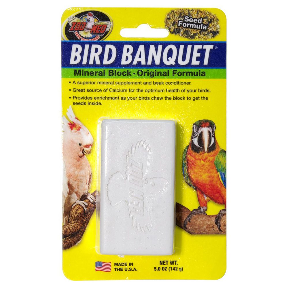 ZM Bird Banquet Seed Mineral Block LARGE, BB-OLE