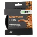 PR Mealworm Dish XL Black 120mm, WPM014