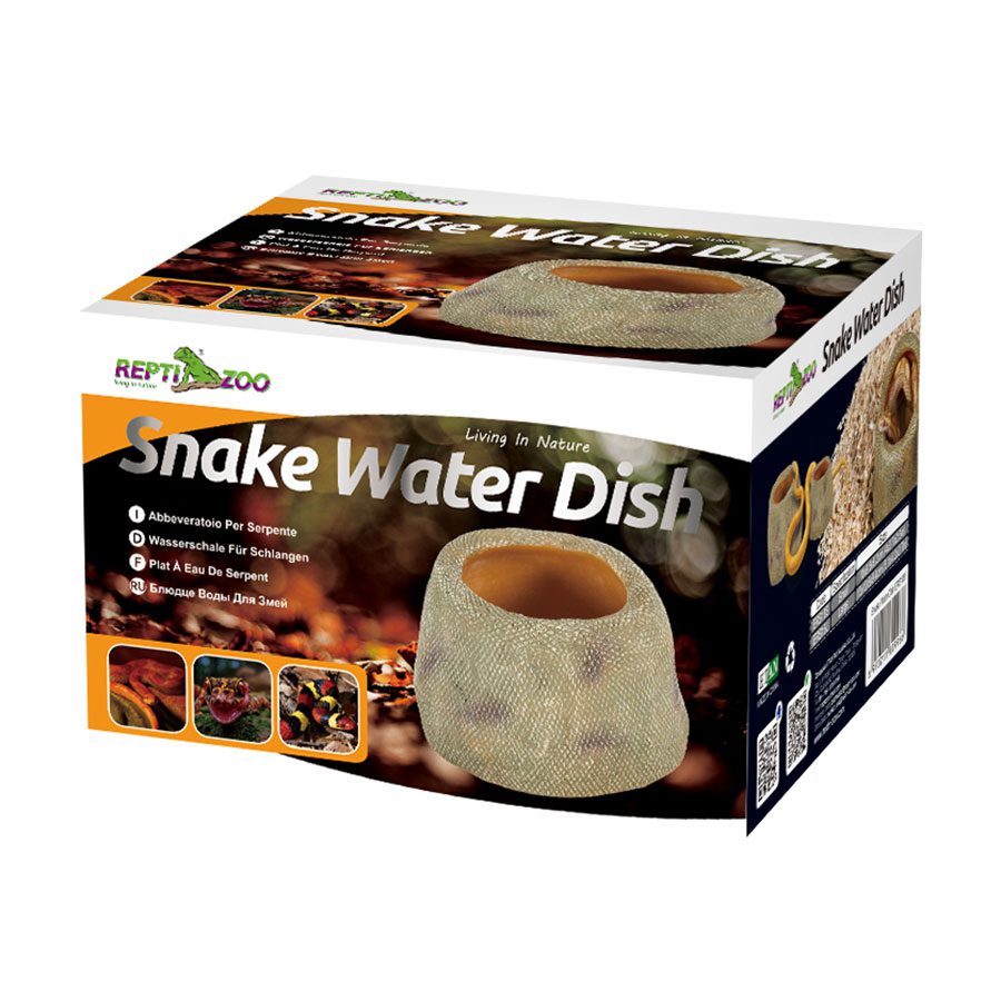 RZ Snake Water Dish, Small, 10x9.5x6cm