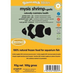 Gamma Blister Mysis Shrimp + Garlic 100g