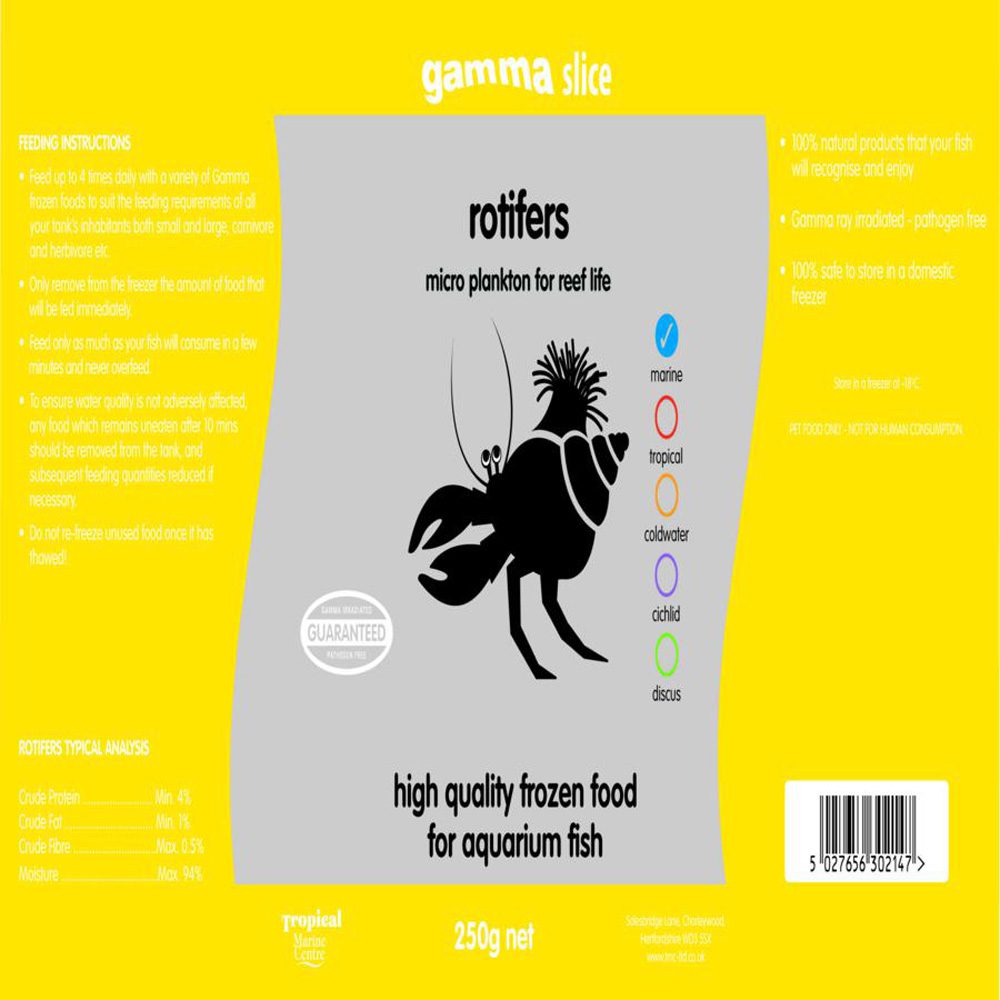 Gamma SLICE Rotifers, 250g