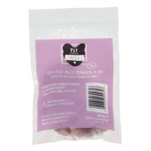 PLT Frozen Mice Pinkies 1g+ 10 Pack