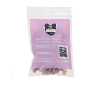 PLT Frozen Mice Pinkies 1g+ 25 Pack