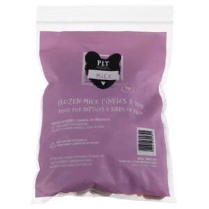 PLT Frozen Mice Pinkies 1g+ 100 Pack
