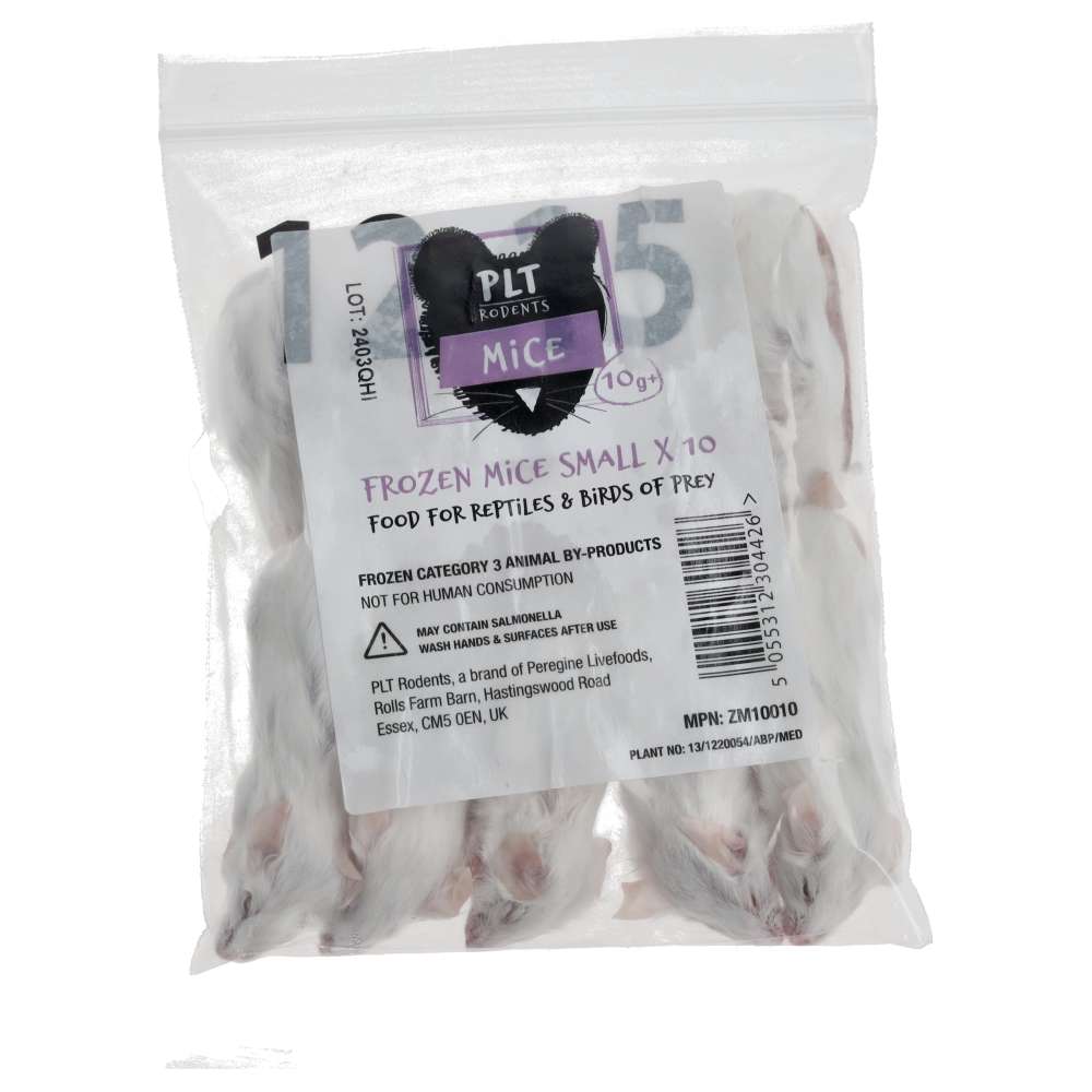 PLT Frozen Mice Small 10g+ 10 Pack