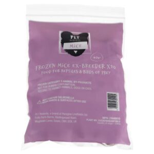 PLT Frozen Mice Ex-Breeder 40g+ 10 Pack (Ltd Qty)