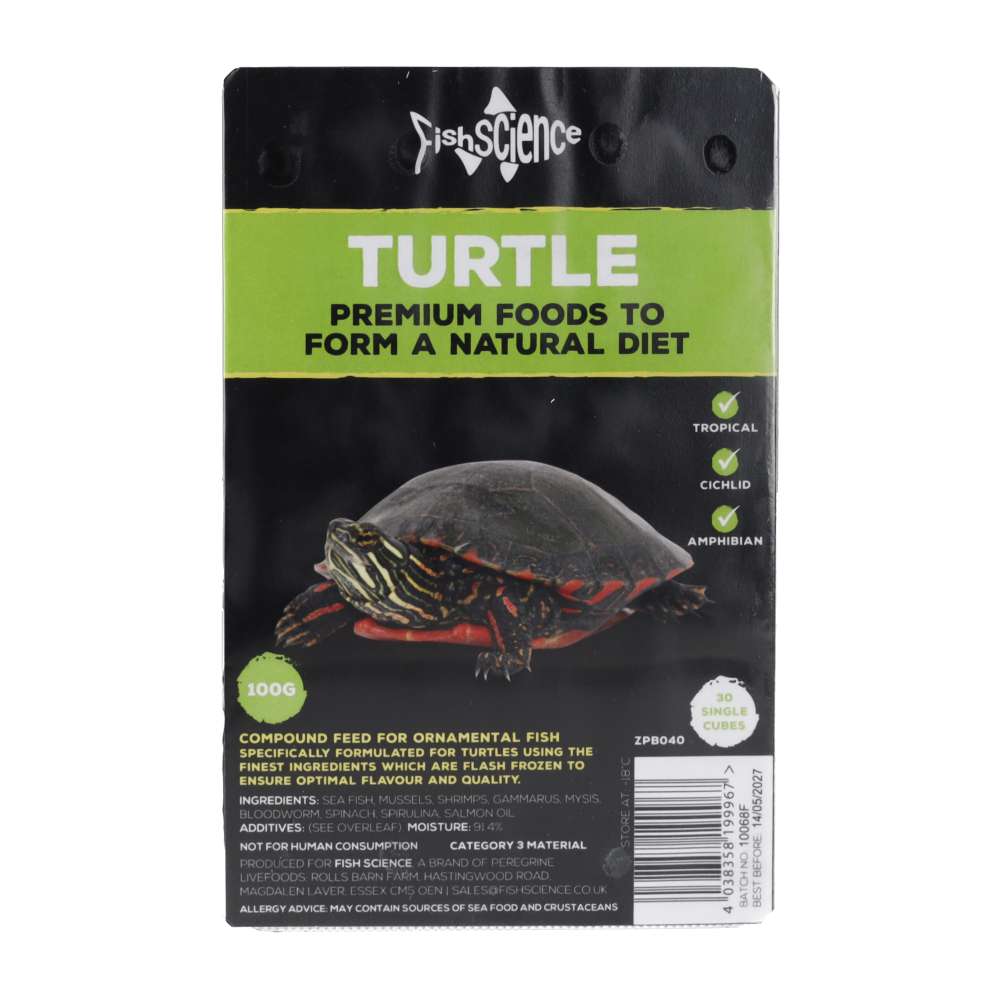 FS Blister Pack Turtle Food 100g