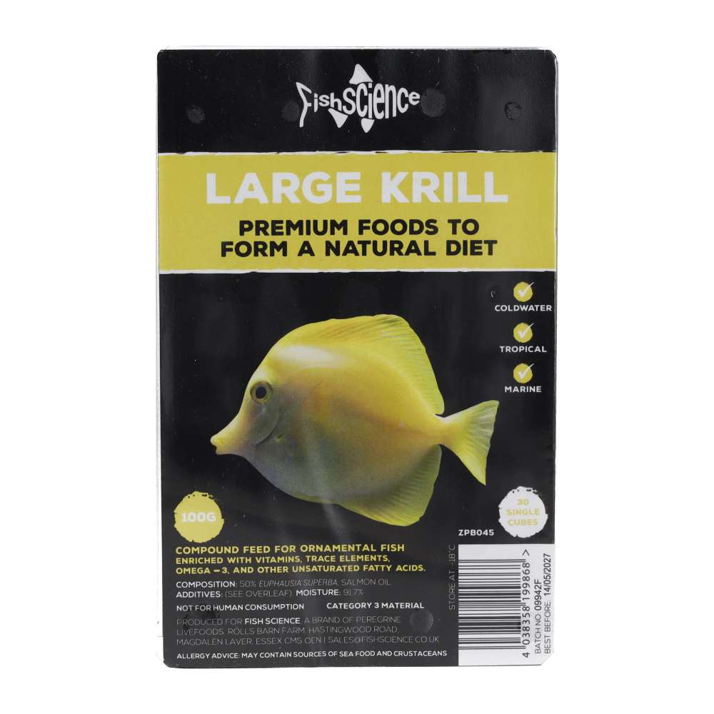 FS Blister Pack LARGE Krill 100g