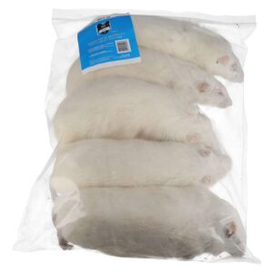 PLT Frozen Rat Ex-Breeder 500g, 5 Pack (Ltd Qty)